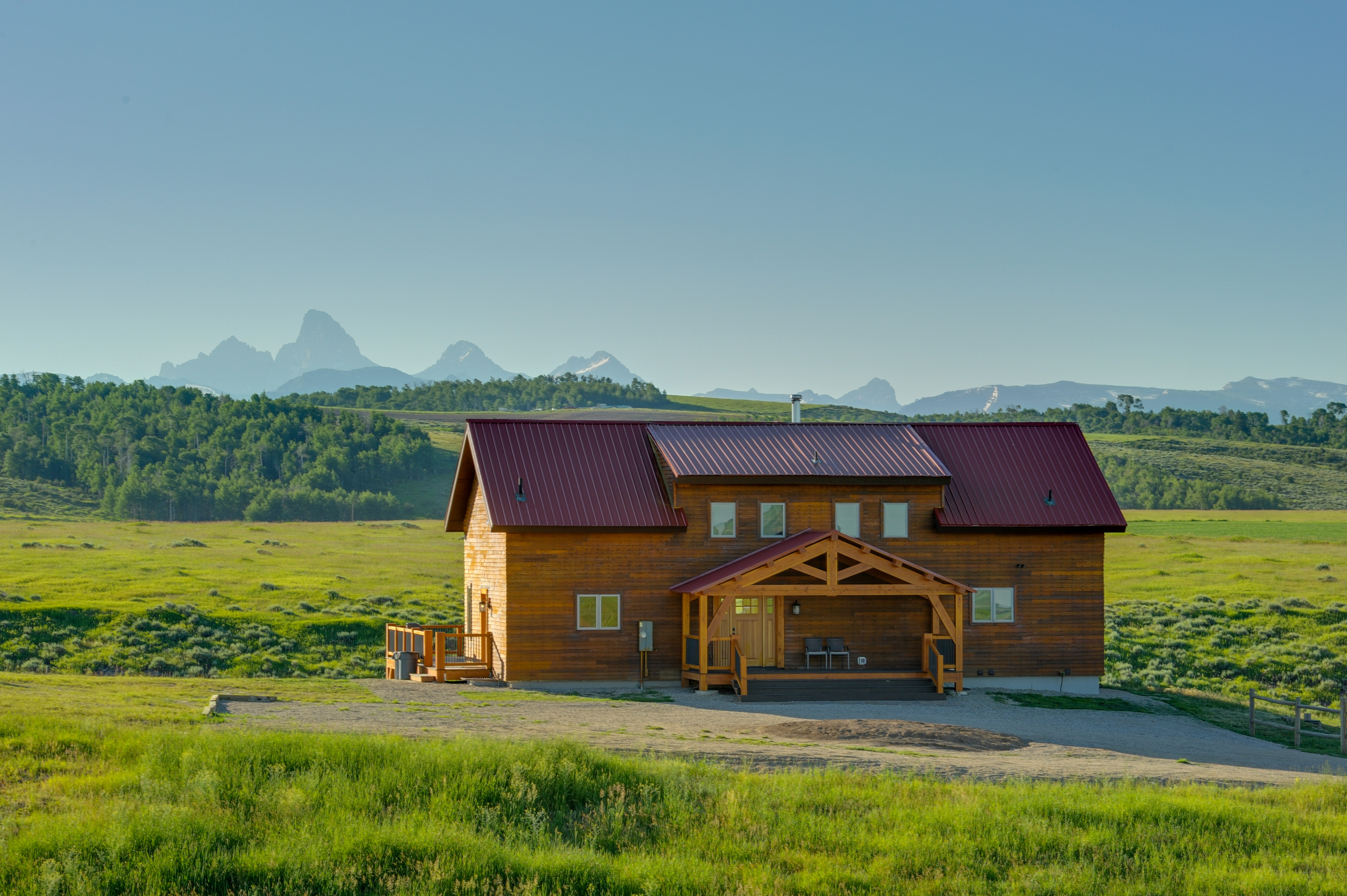 Property Image 1 - Custom Felt Cabin: Hot Tub & Teton Mountain Views!