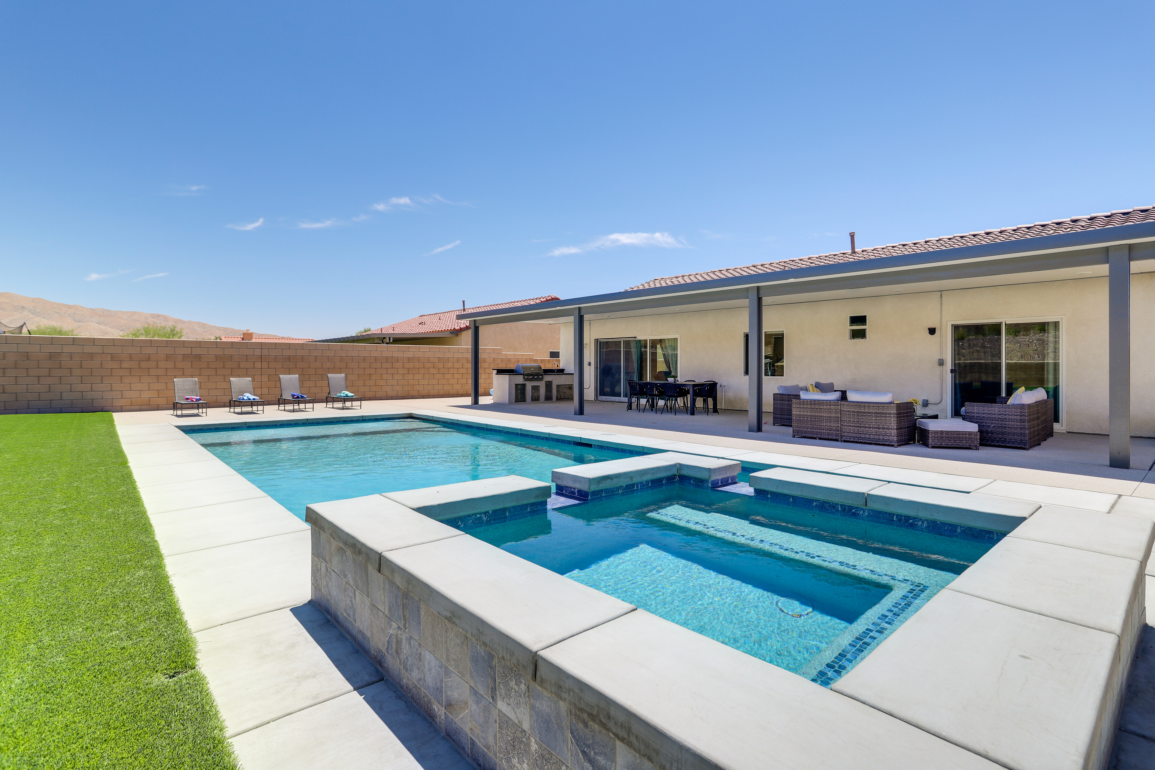 Property Image 2 - Desert Hot Springs Gem: Saltwater Pool & Mtn Views