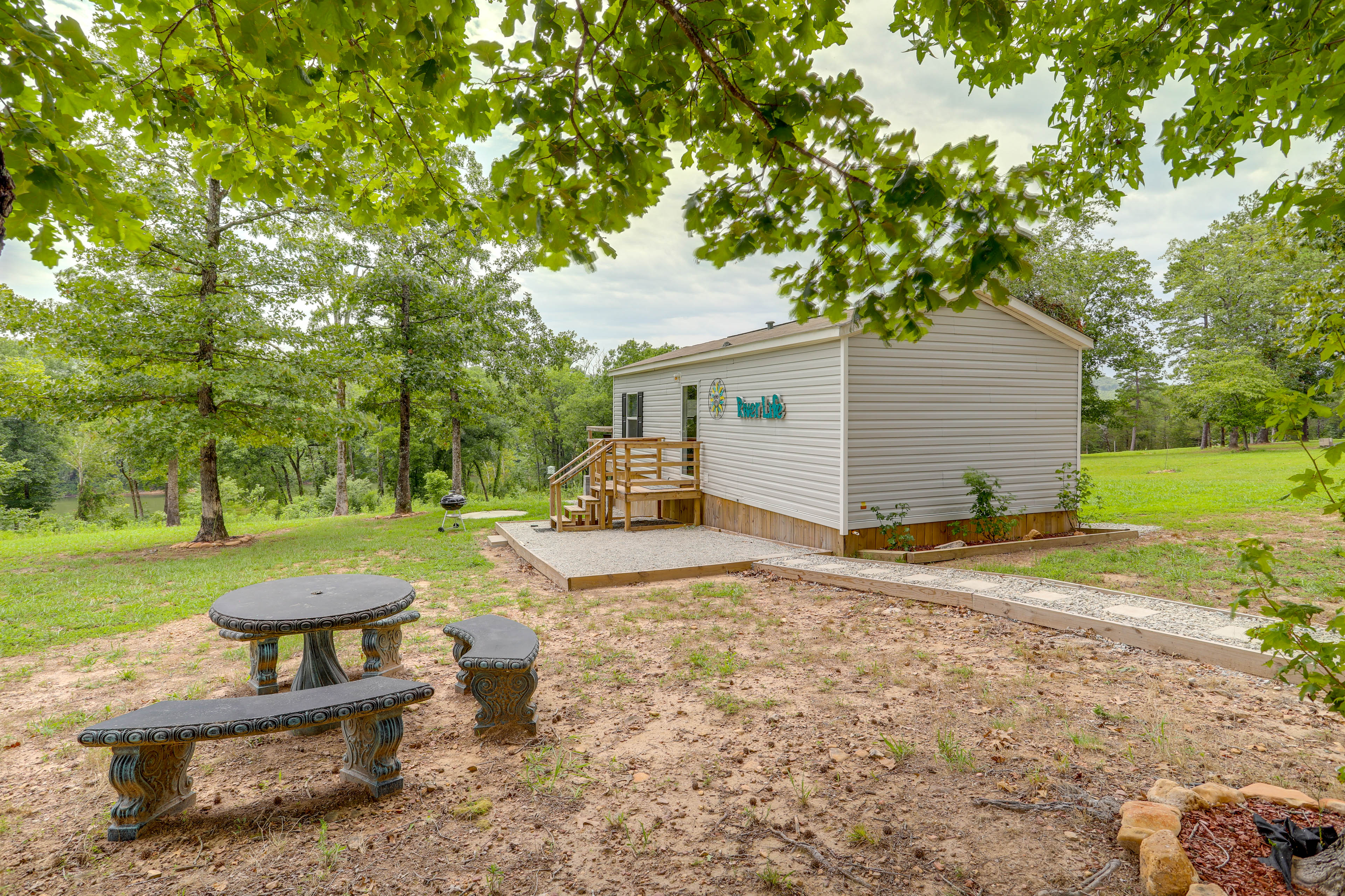 Property Image 1 - Rural Mt Olive Cabin Rental w/ White River View!