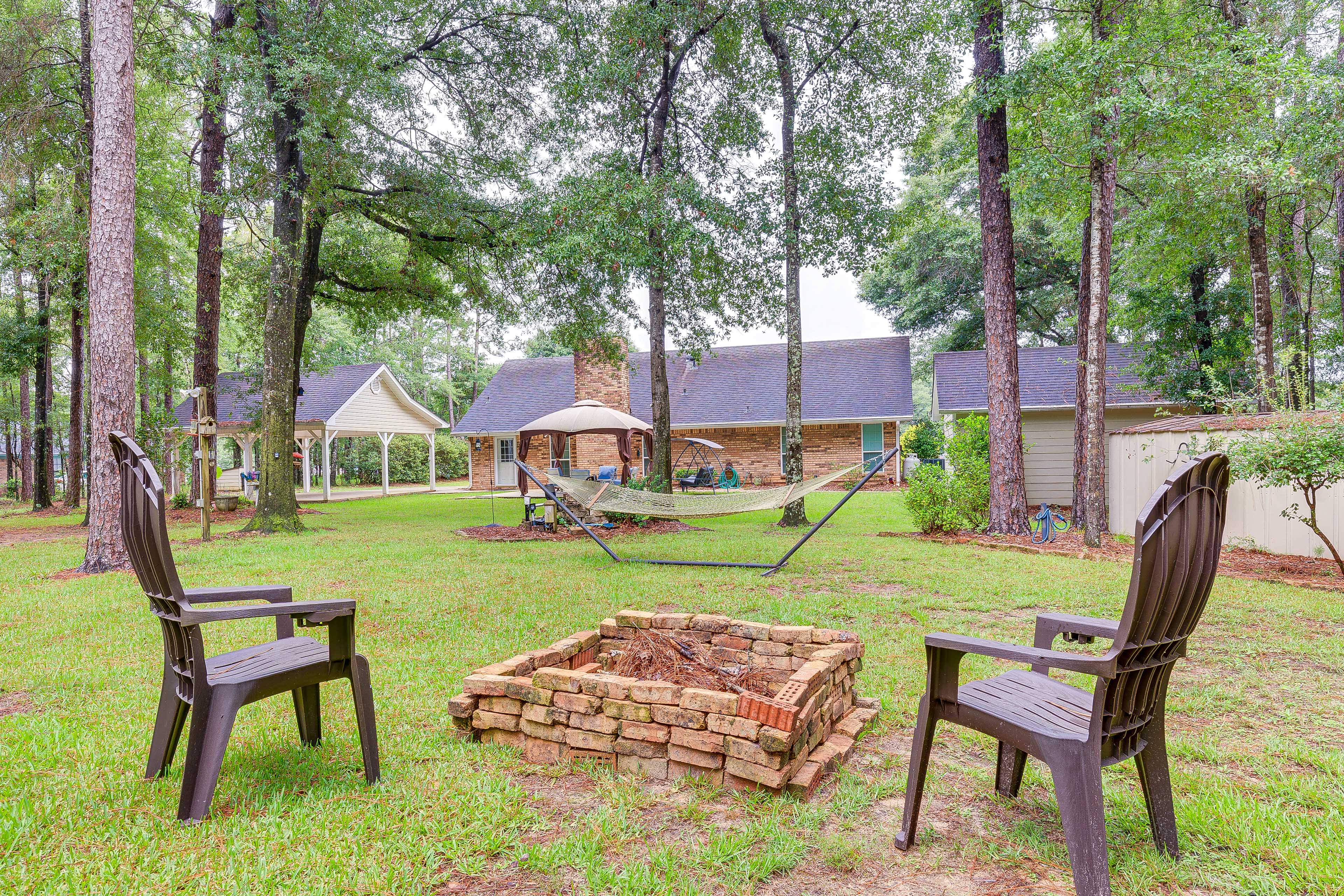 Property Image 1 - Dog-Friendly Alabama Retreat w/ Patio & Fire Pit!