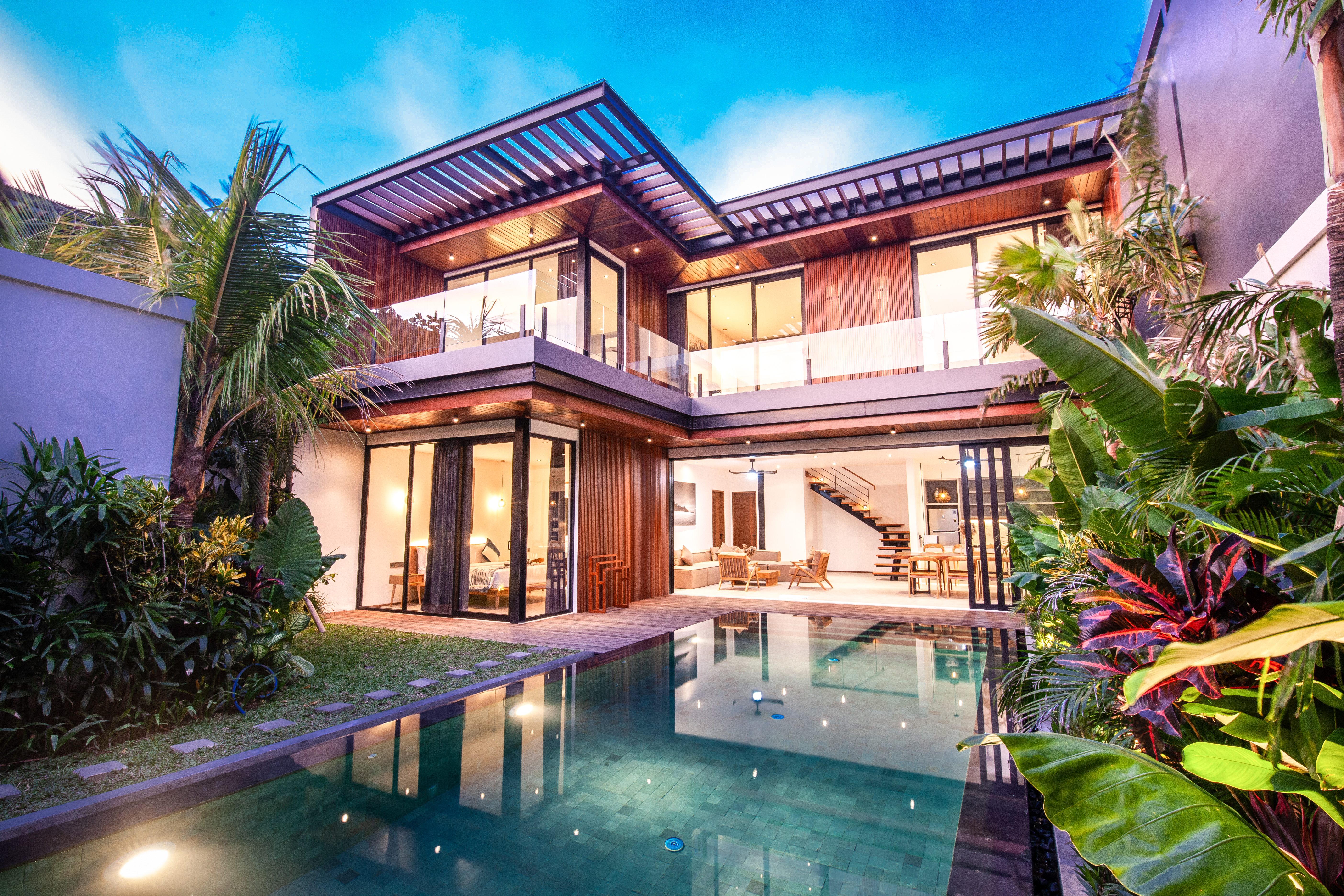 Property Image 2 - Stylish 4BR Villa, 200m to Canggu’s Beach escape