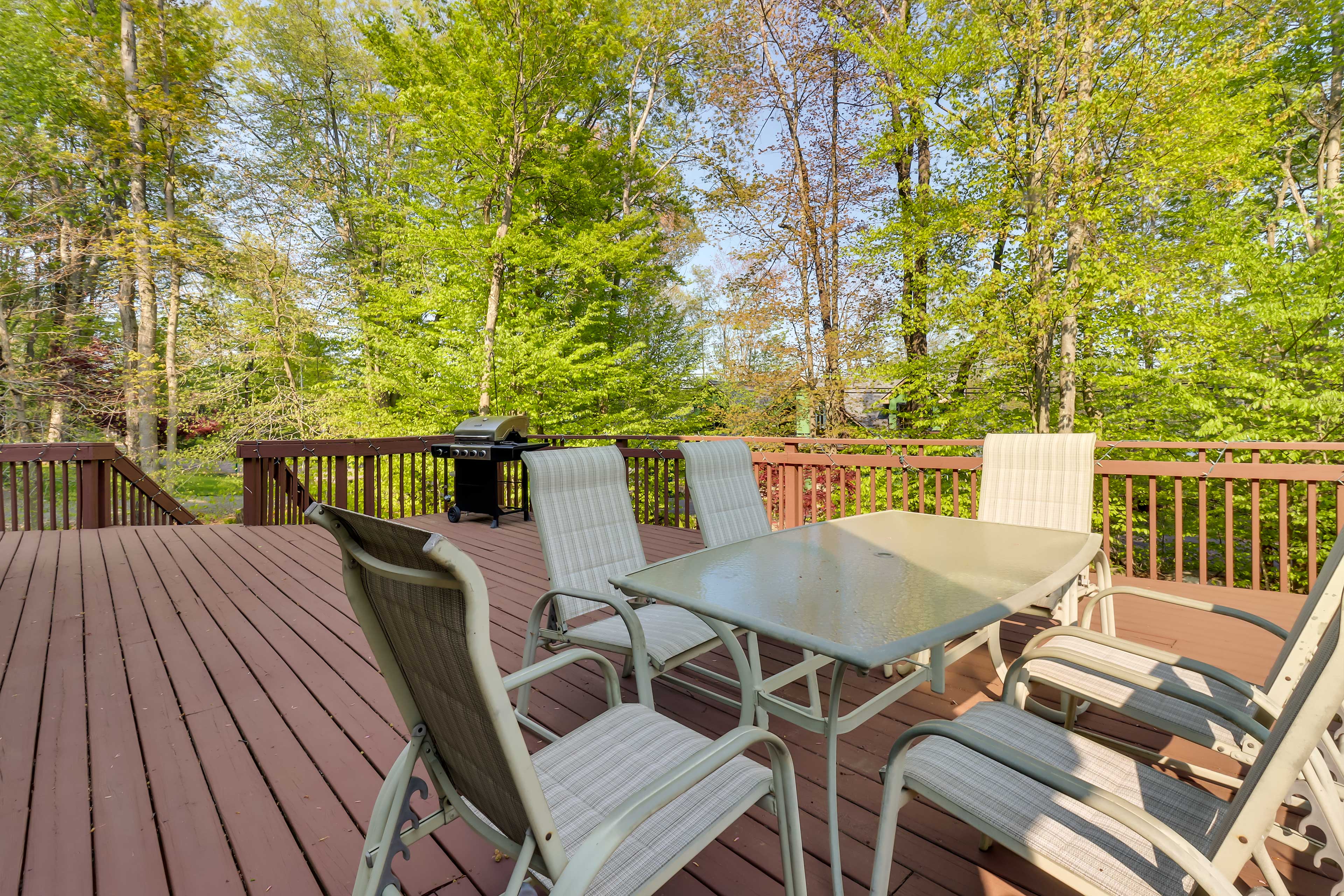 Property Image 2 - Stunning Pocono Lake Vacation Rental w/ Huge Deck!