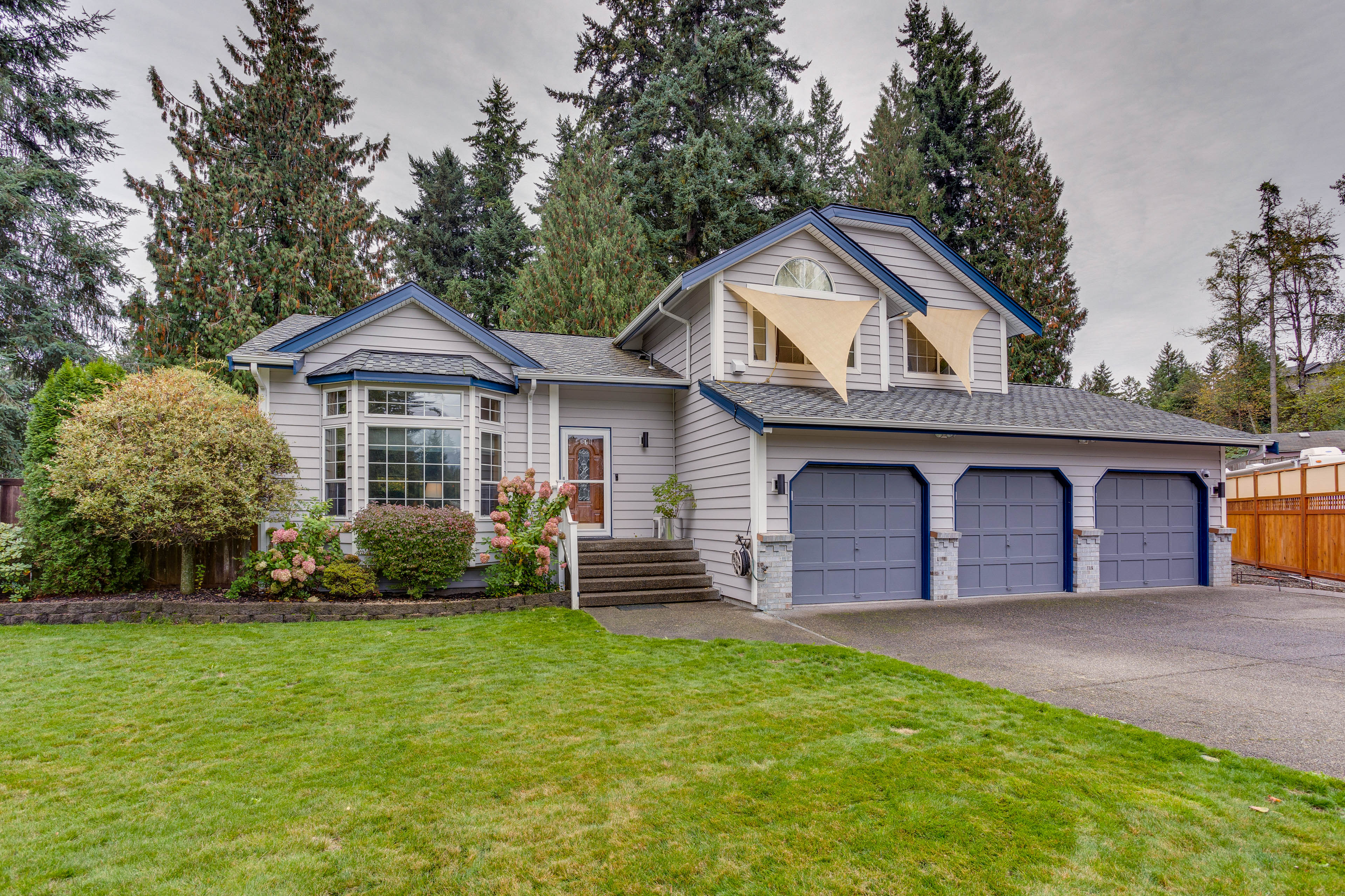 Property Image 1 - Spacious Bonney Lake Home w/ Game Room & Gazebo!