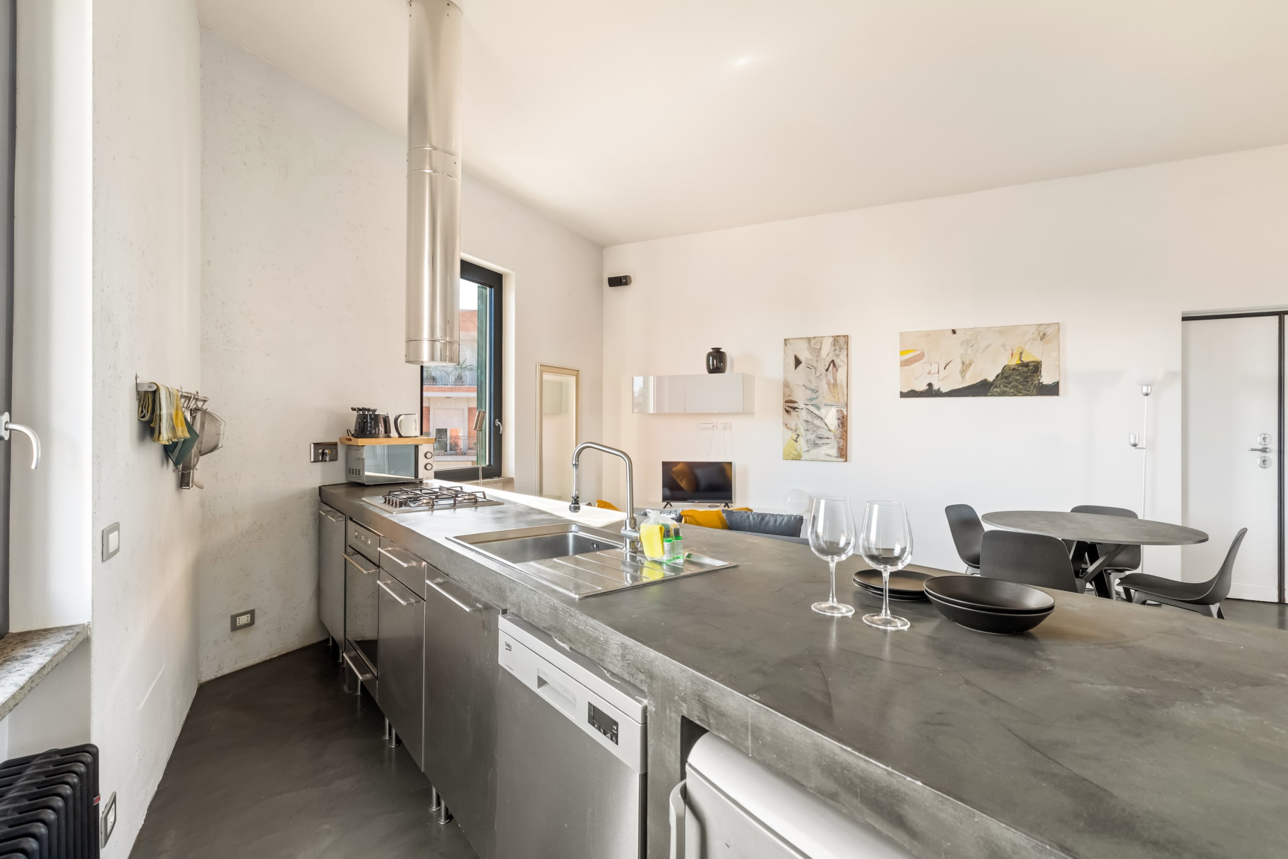 Splendid Penthouse in Monteverde Vecchia over the Roman Sky