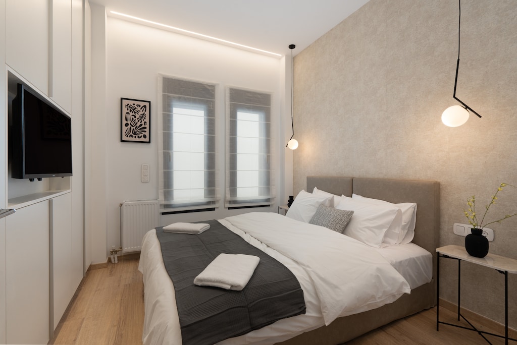 Both bedrooms feature high-end mattresses and tasteful furnishings for your ultimate comfort.