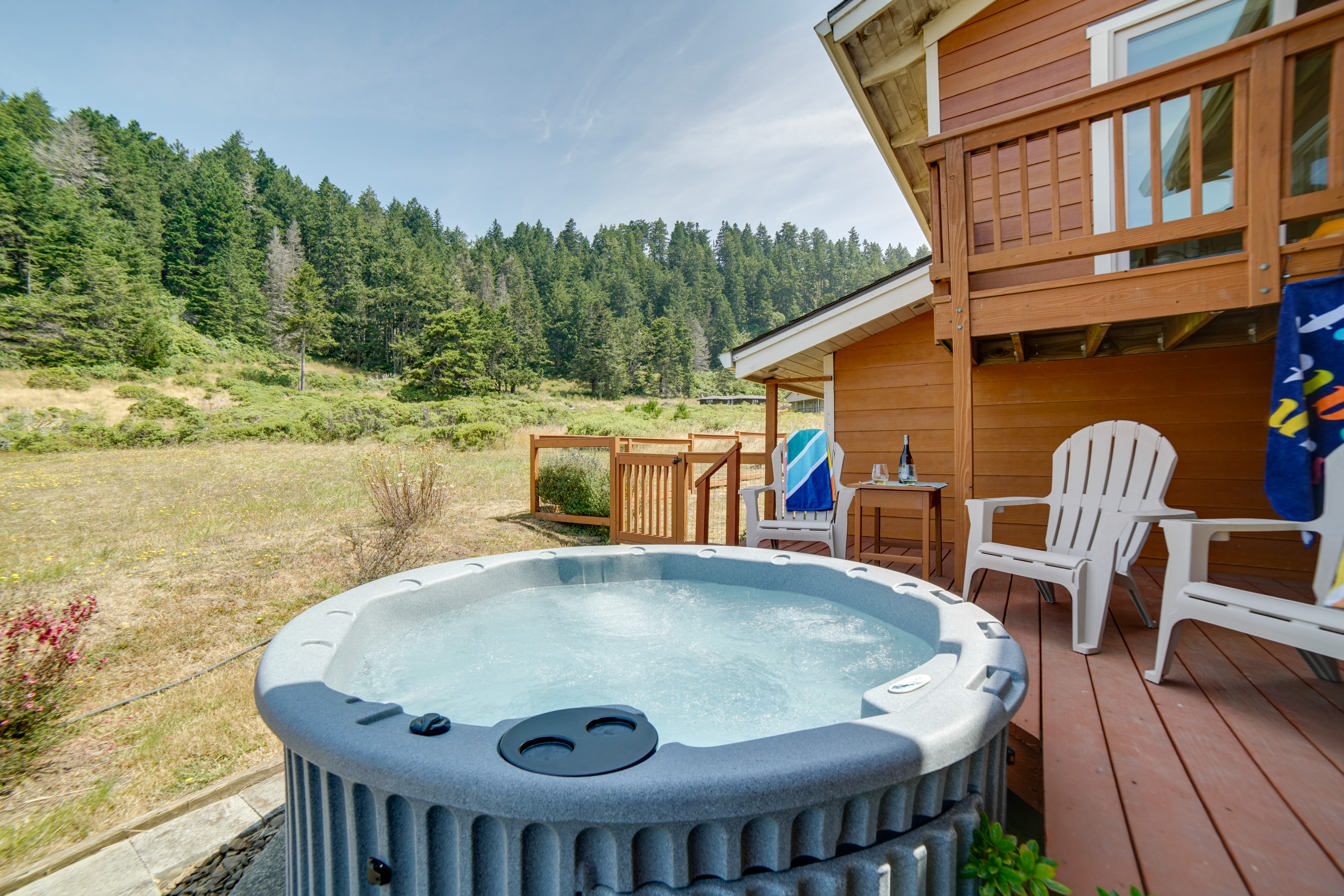 Property Image 2 - Inviting Manchester Home w/ Hot Tub Near Beach!