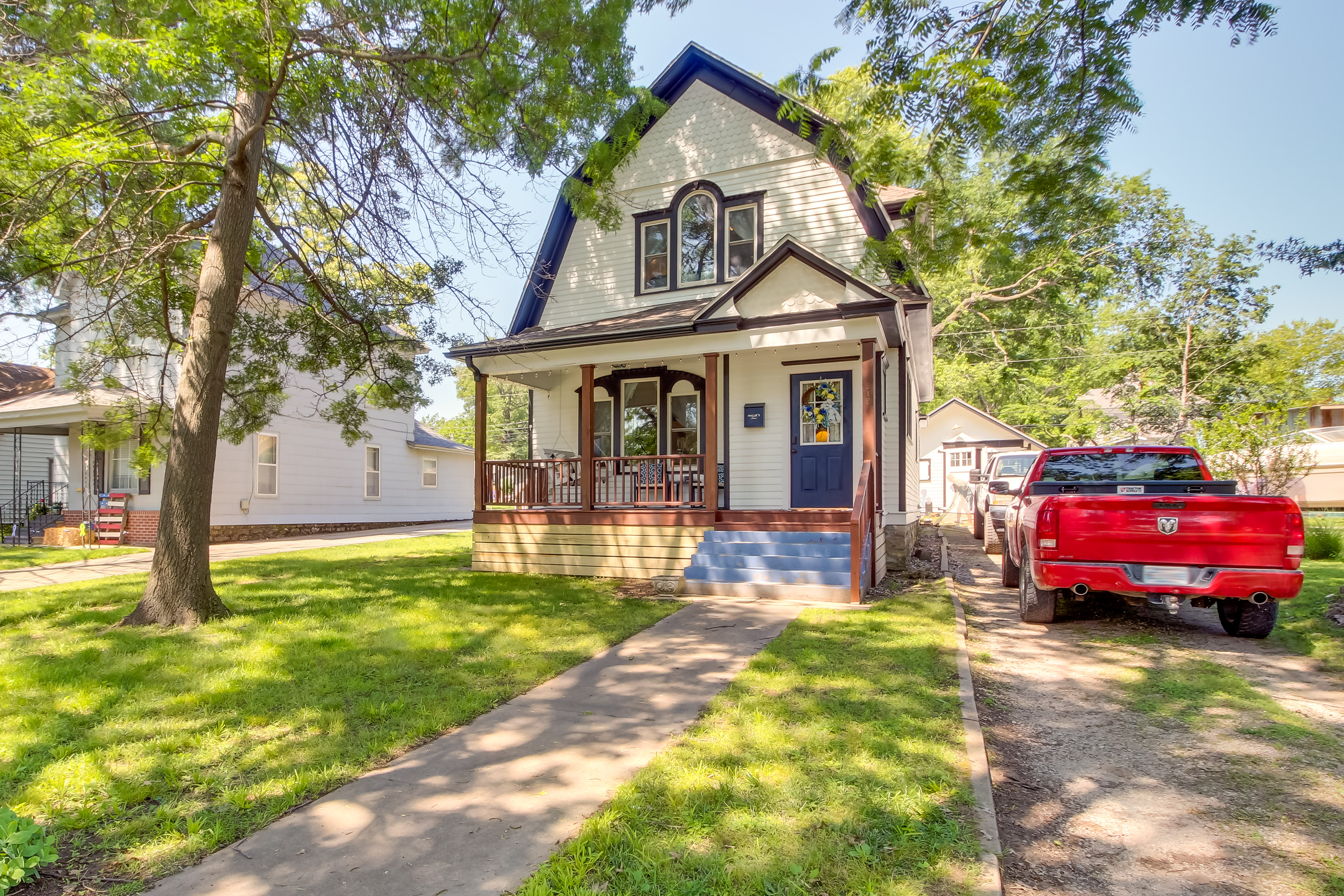 Property Image 2 - Central Chanute Historic Home w/ Porch!