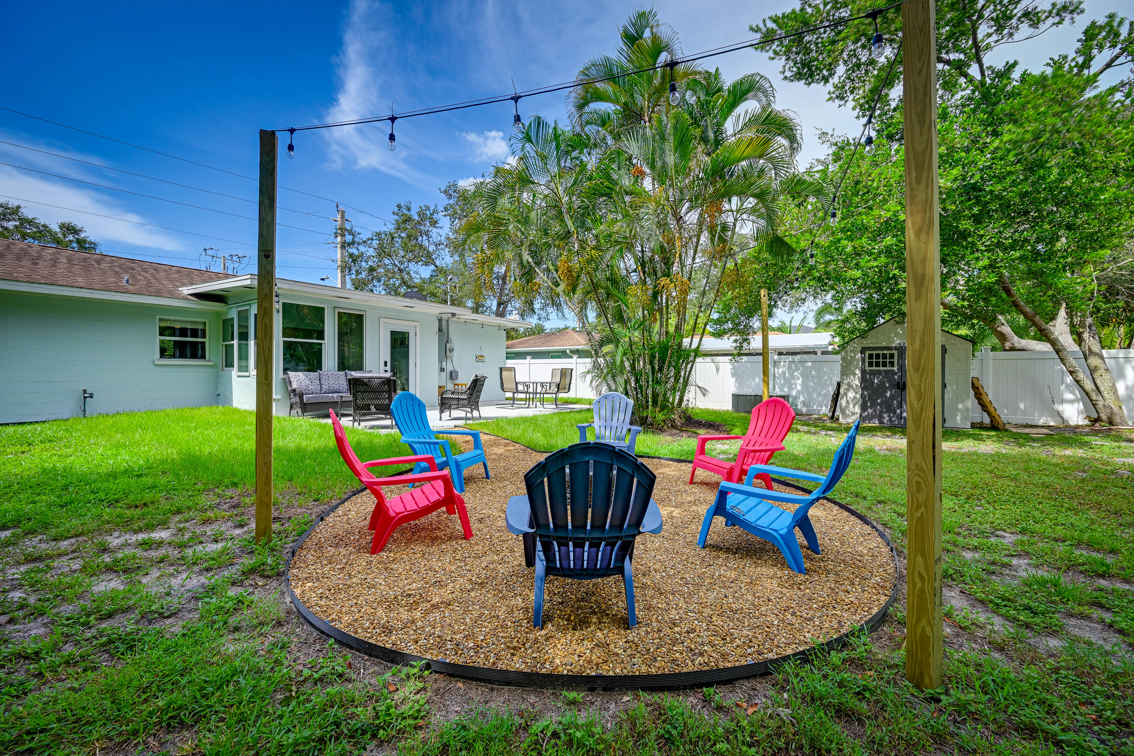 Property Image 1 - Sunny Sarasota Home w/ Private Yard & Fire Pit!