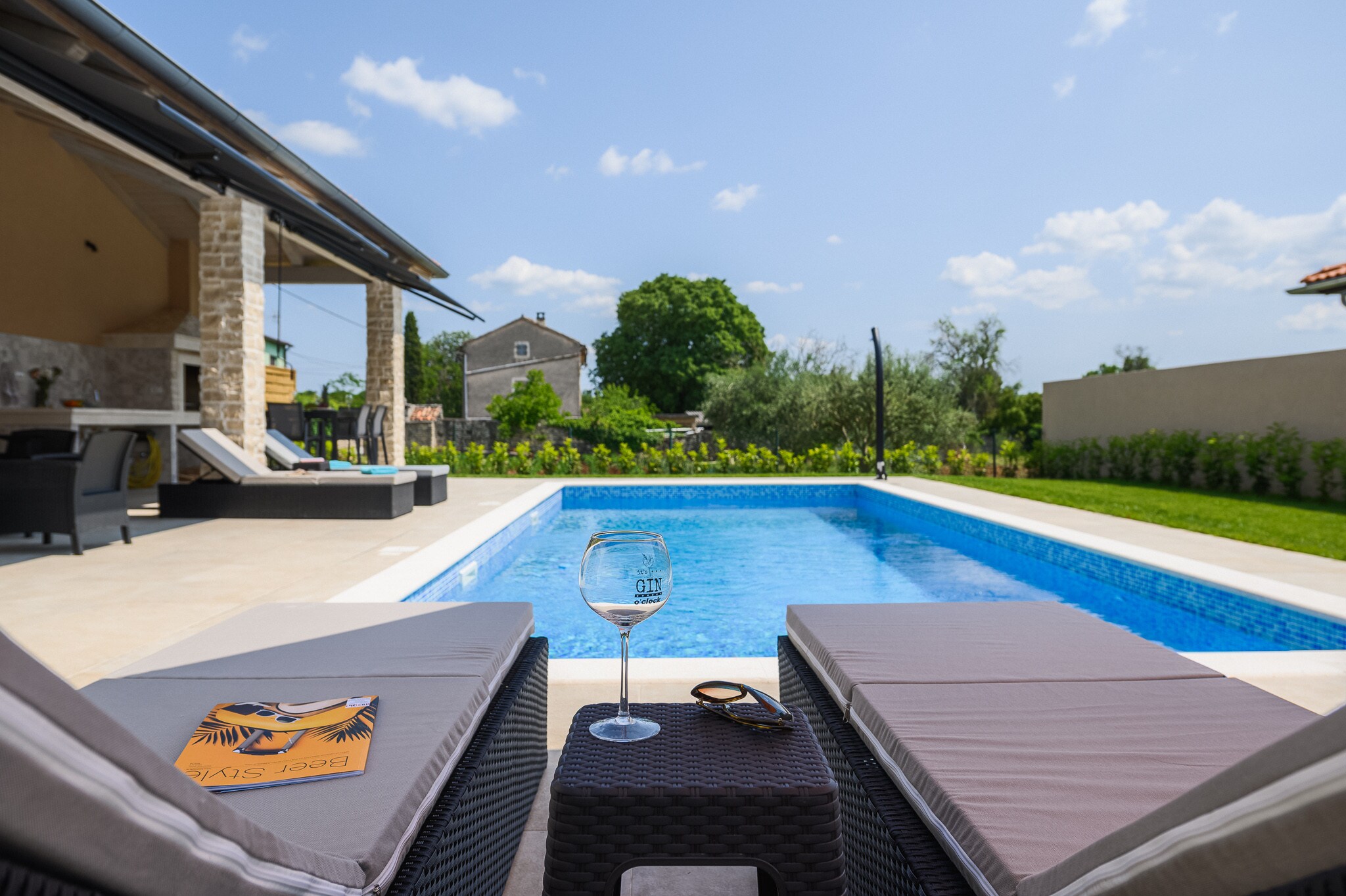 Luxury Villa Istra Maruzini with pool near Rovinj