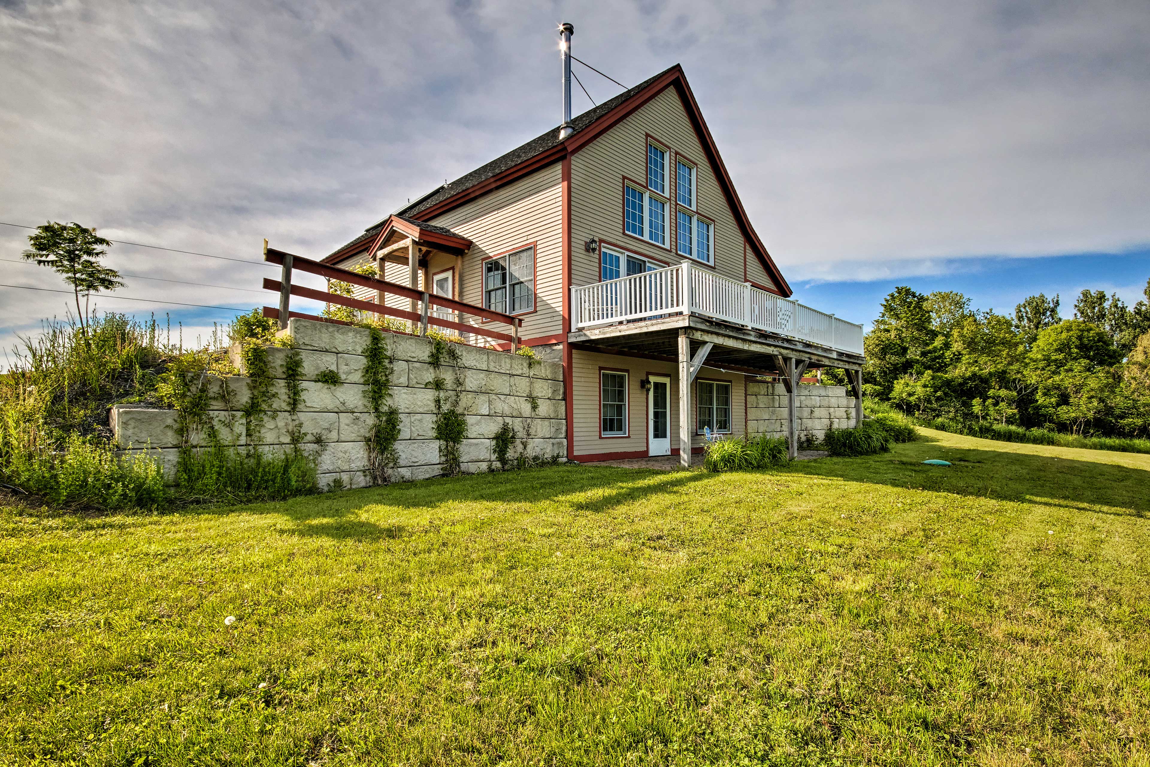 Property Image 2 - Waterfront Home w/ Dock & Beach on Lake Champlain!