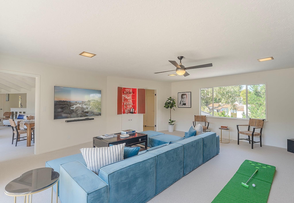 Family Room with HDTV