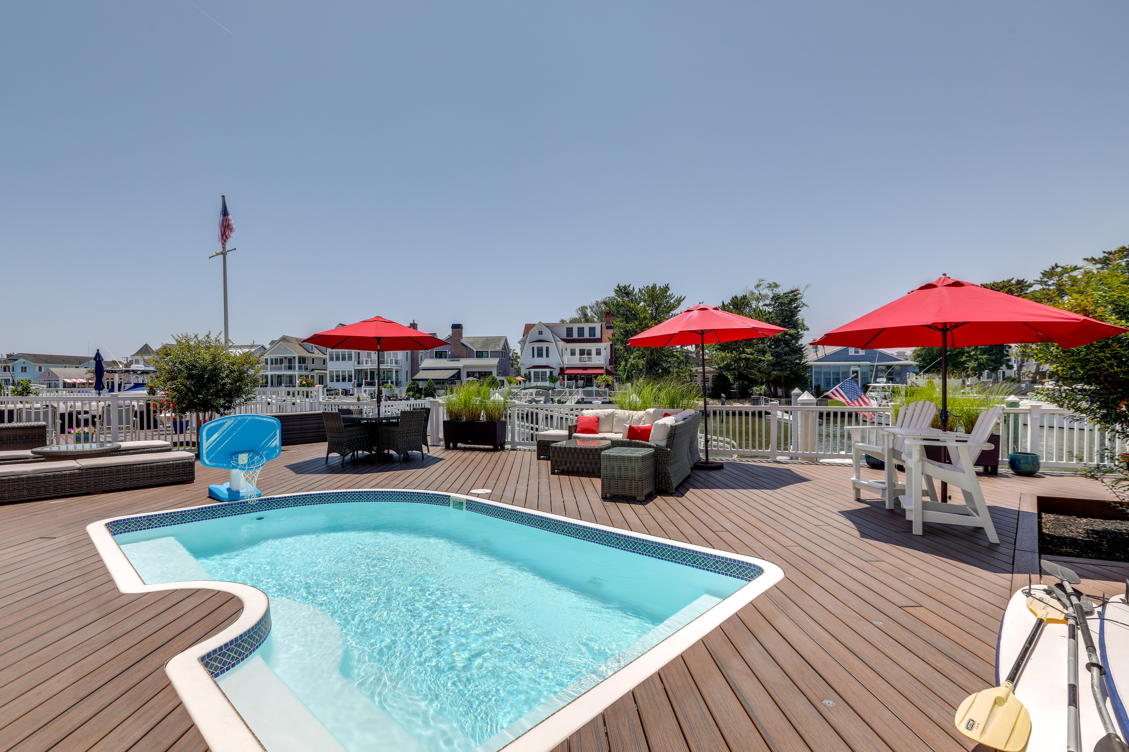 Property Image 1 - Waterfront Ocean City Escape w/ Large Deck, Pool!