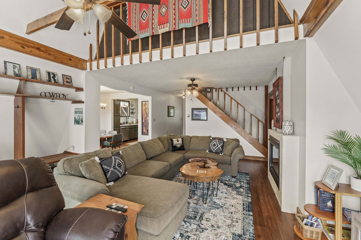 Open concept living room