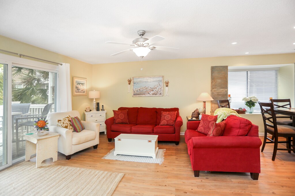 Living Room with Sleeper Sofa