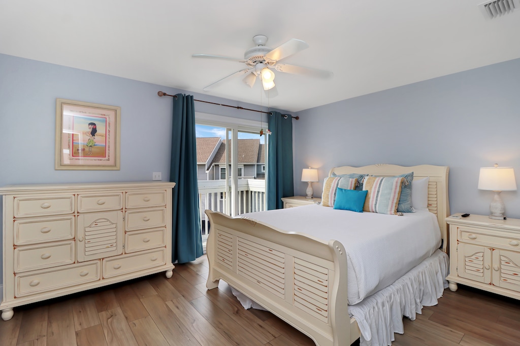 Bedroom 2 - Master Bedroom with Deck