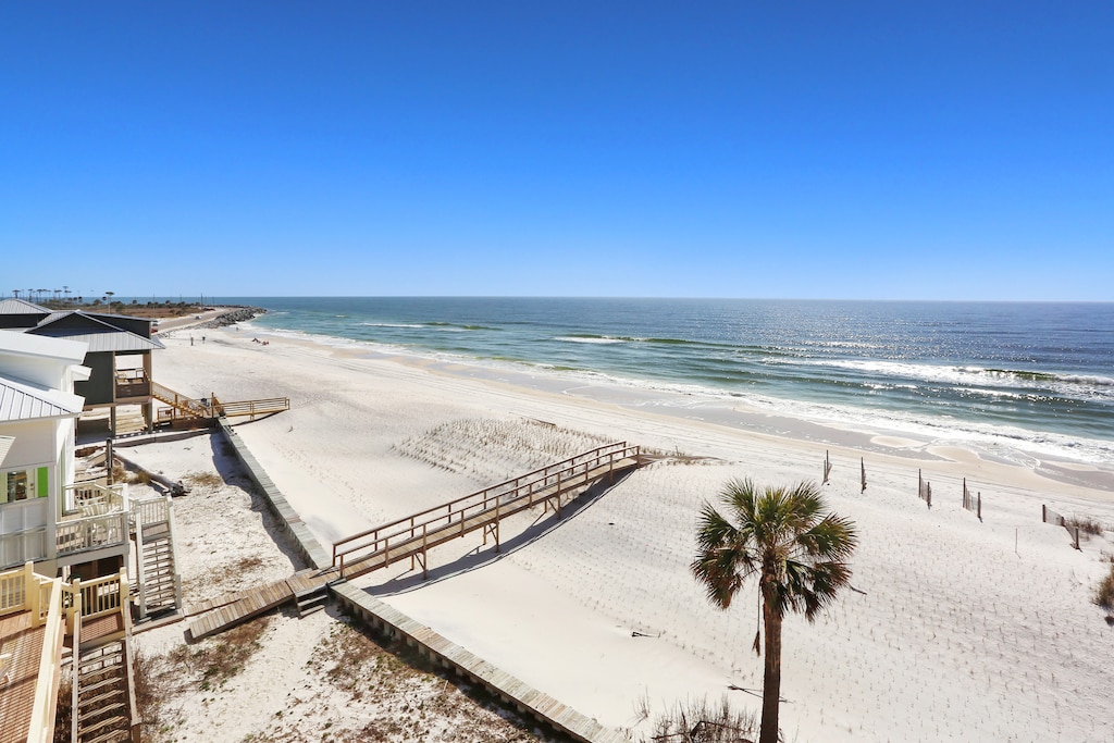View to the South from Main Level Gulf Front Deck