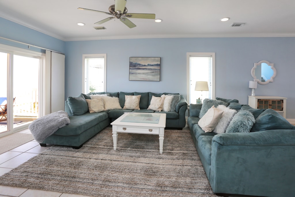 Gulf Front Living Room
