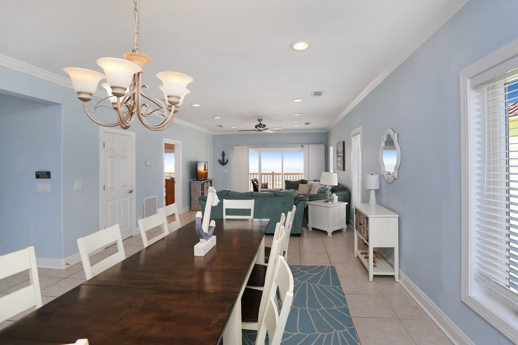 Dining Area & Living Room