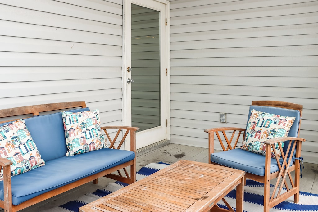 Small Deck with Bay Views