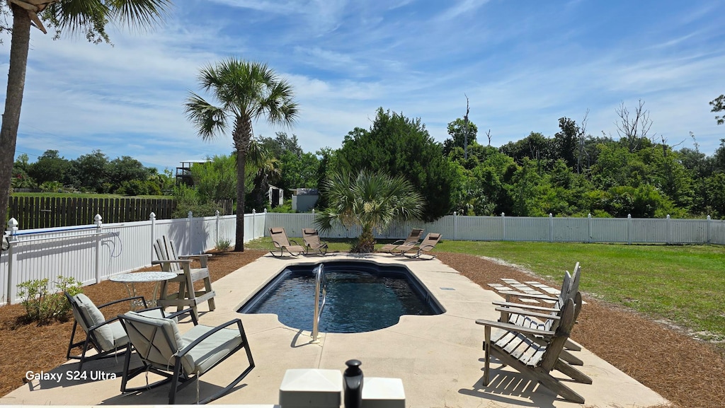 Private Pool in Fenced Backyard