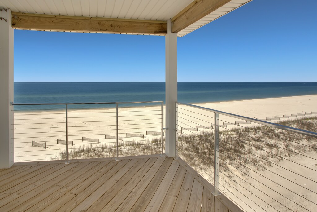 Gulf Front Deck View