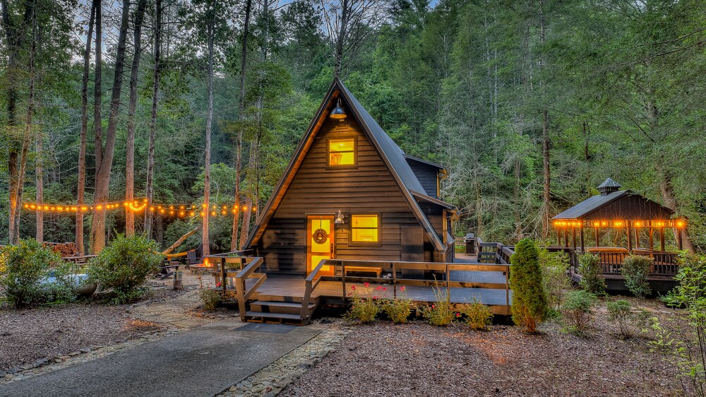 Property Image 2 - A Simple Song - Creekfront | A-Frame | Hot Tub