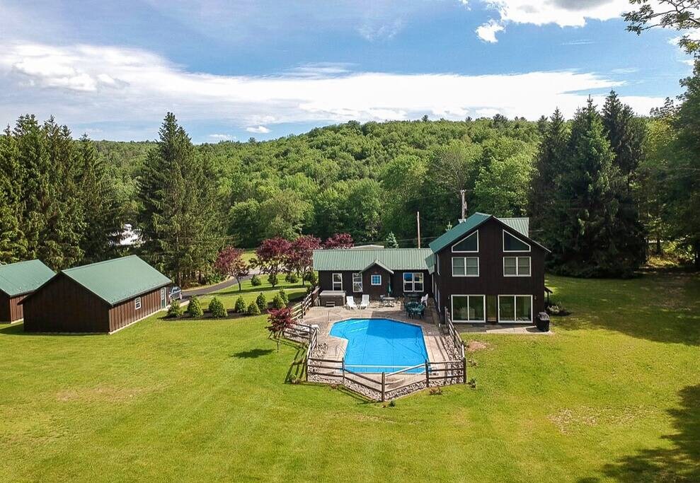 Property Image 2 - Spruce Haven - Modern Rustic w. Pool in Catskills