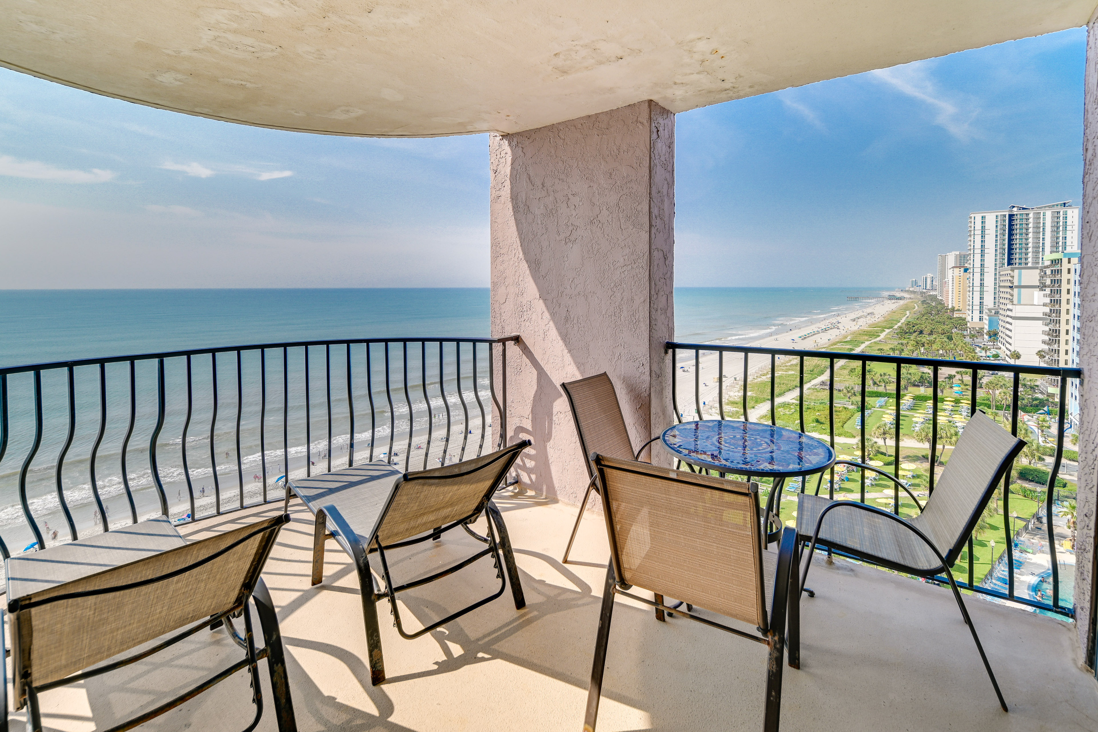 Property Image 1 - Central Myrtle Beach Condo w/ Ocean-View Balcony!