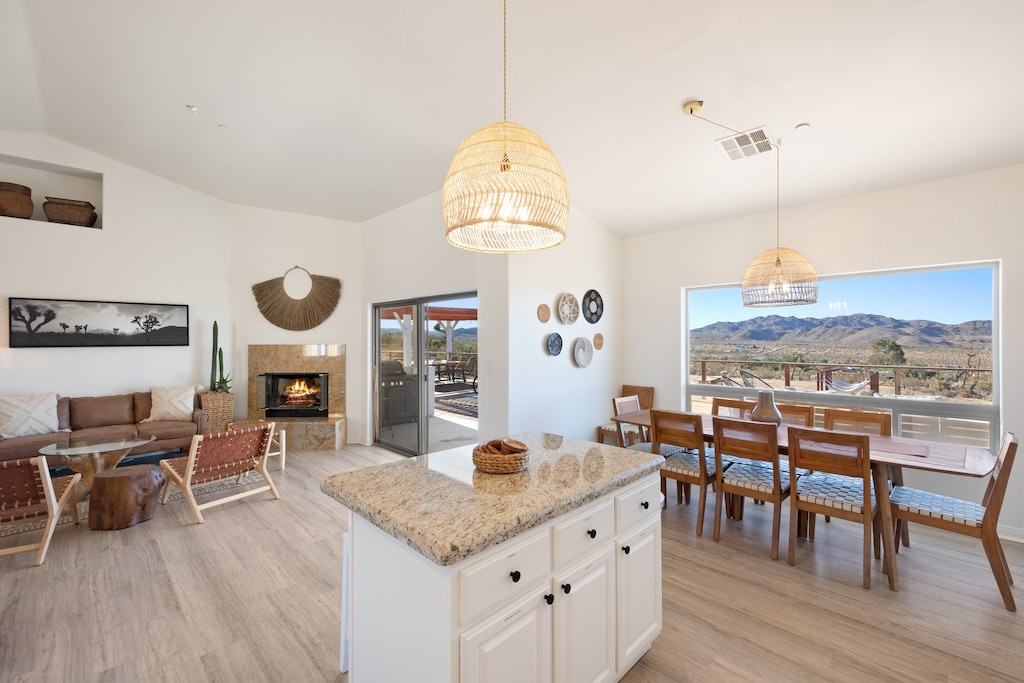 **Fireplace NOT available for guest use