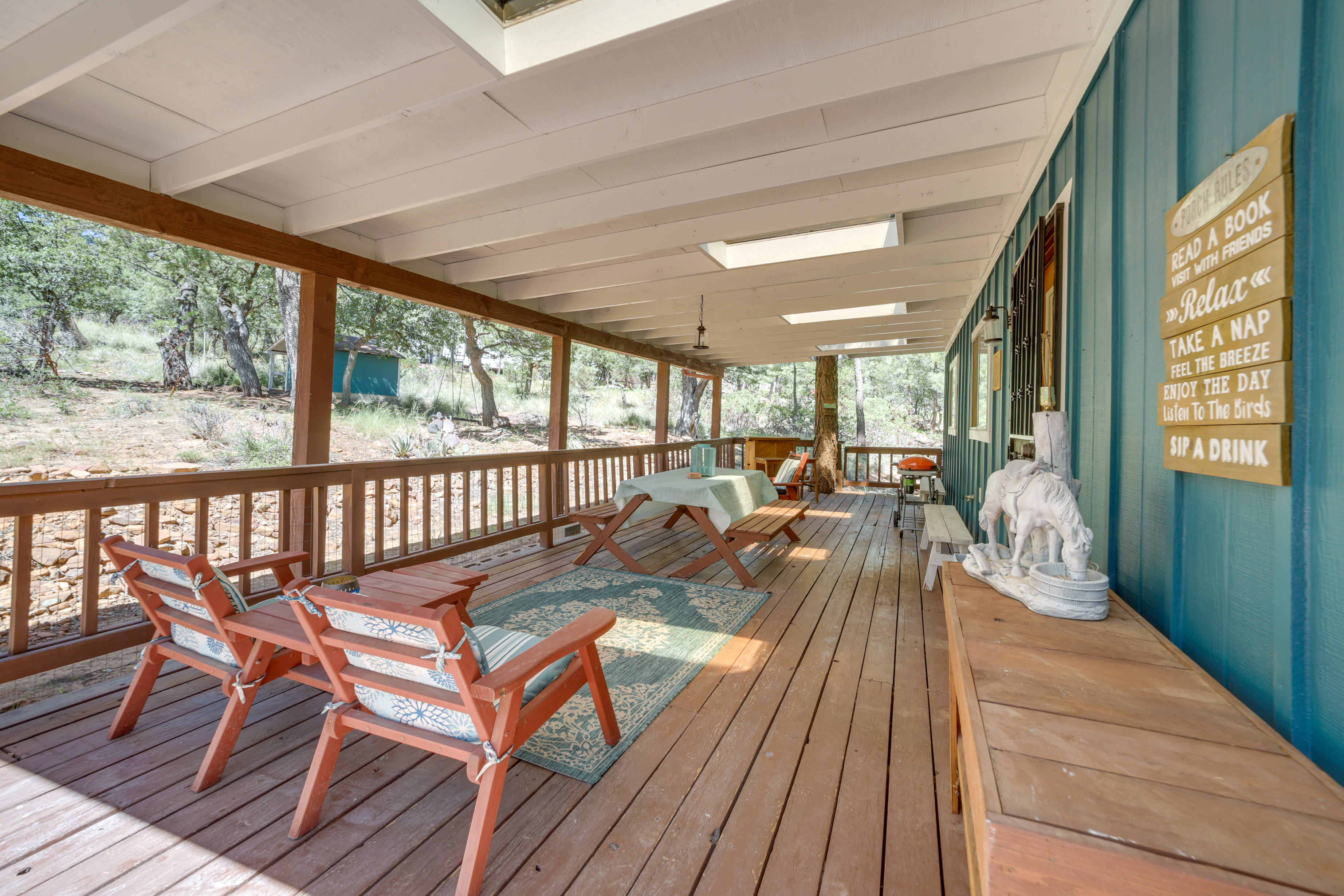 Property Image 2 - Dog-Friendly ’Breezy Pinez Cabin’ in Pine w/ Deck!