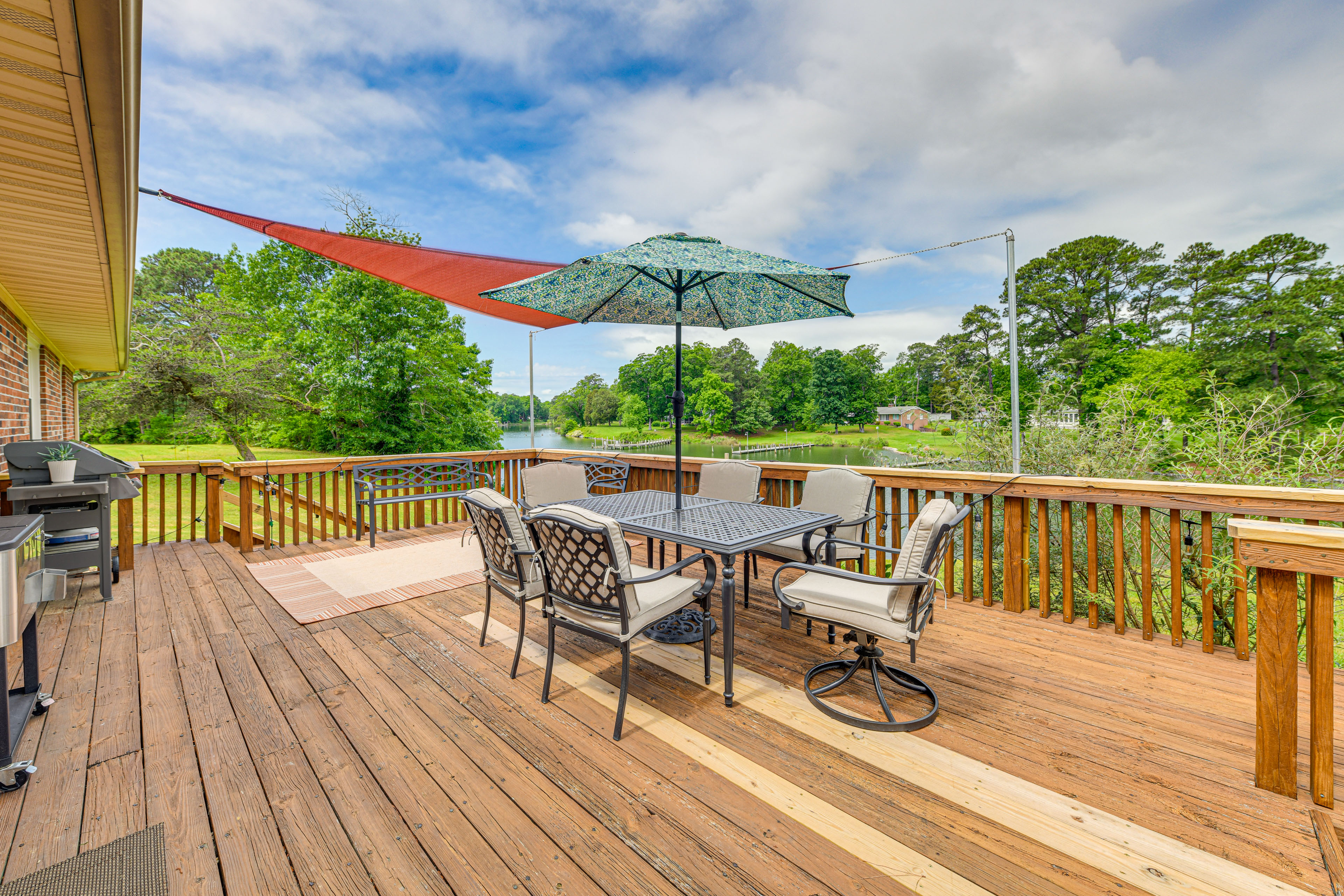 Property Image 2 - Riverfront Virginia Home - Dock, Fire Pit & Kayaks