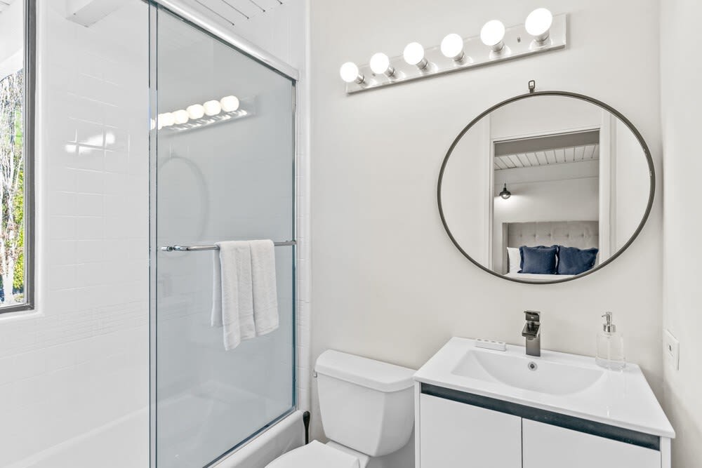 Let the En-suite Bathroom in Guest Bedroom 1 leave you feeling clean and fresh