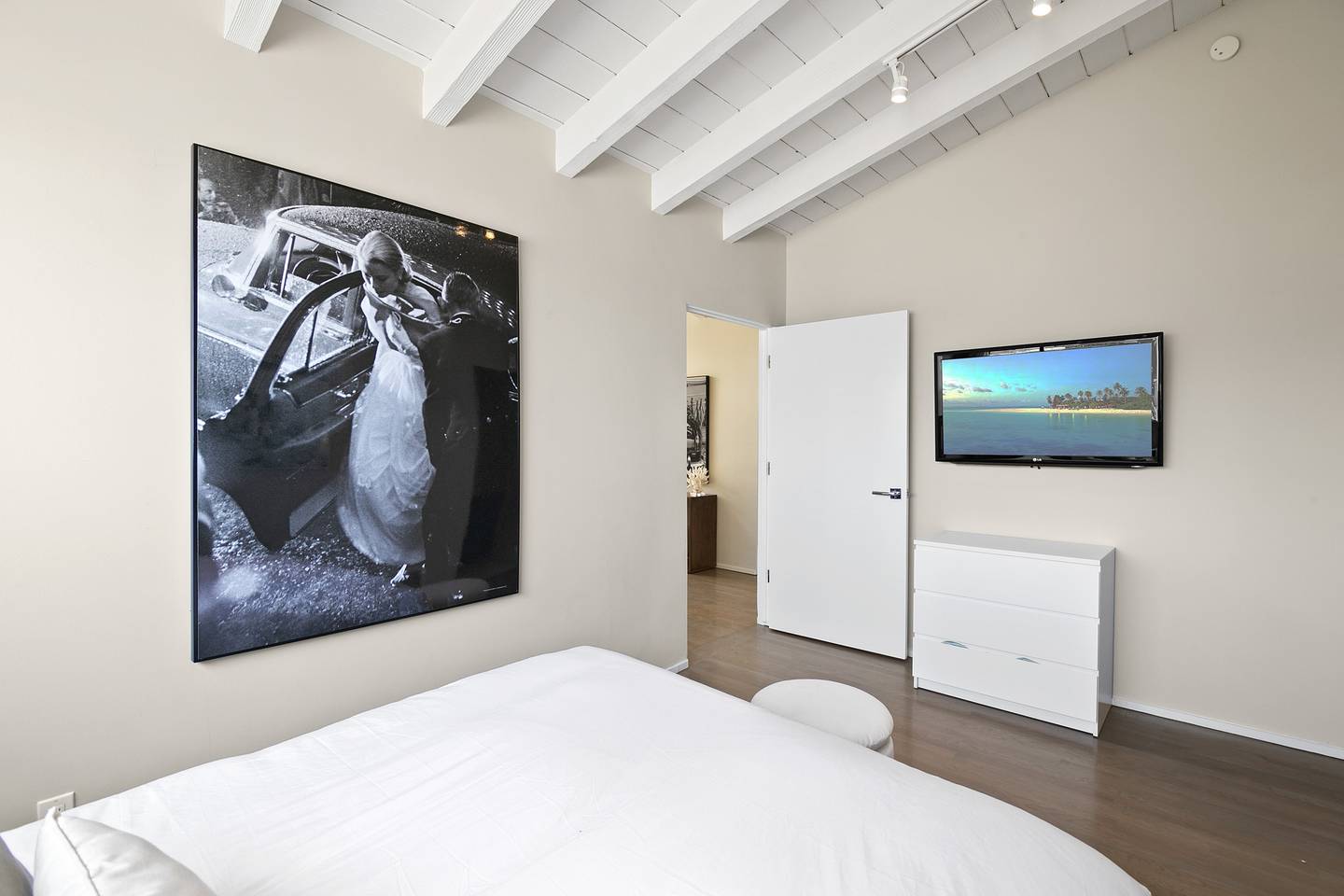 Catch up on your favorite shows with Smart TVs throughout the villa