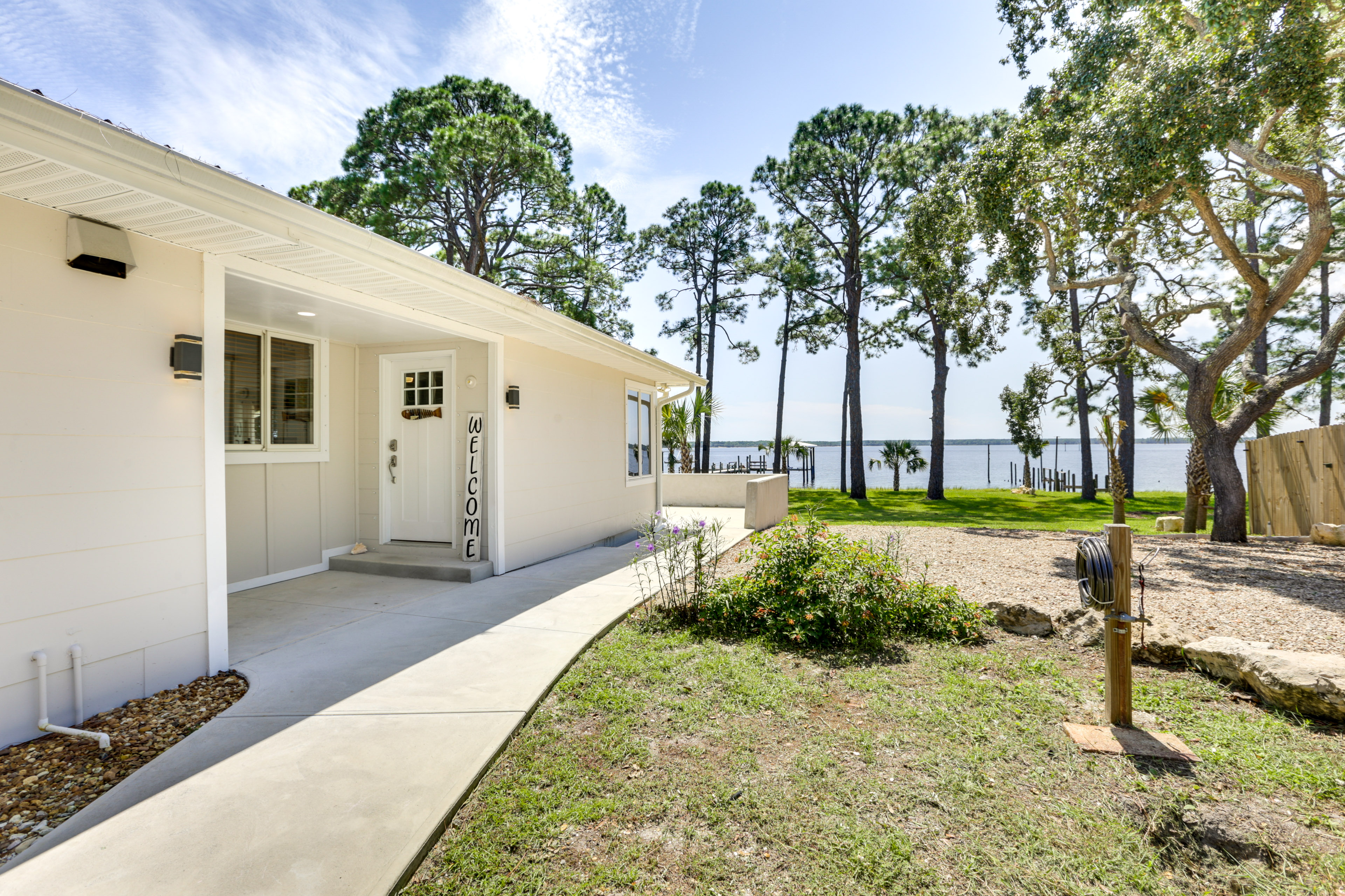 Property Image 1 - Waterfront Panacea Vacation Rental w/ Boat Dock!