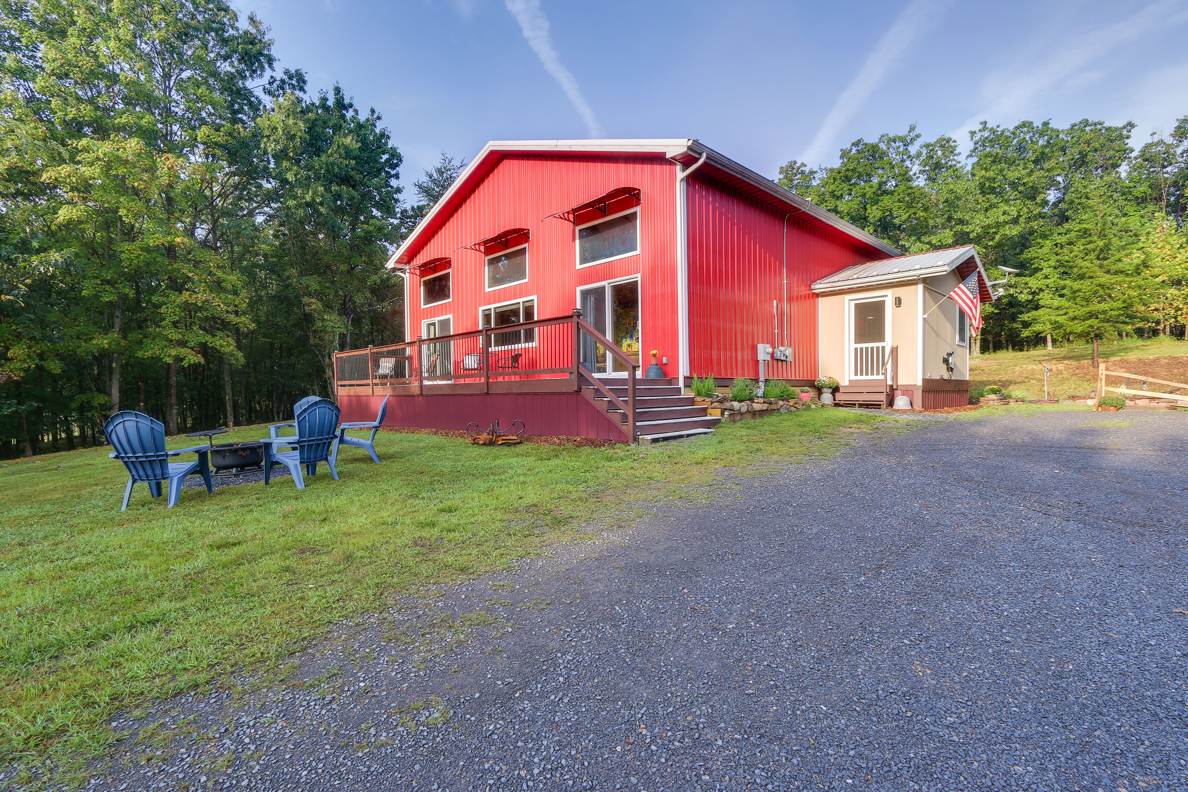 Property Image 2 - Secluded Berkeley Springs Home w/ Fire Pit + Deck!