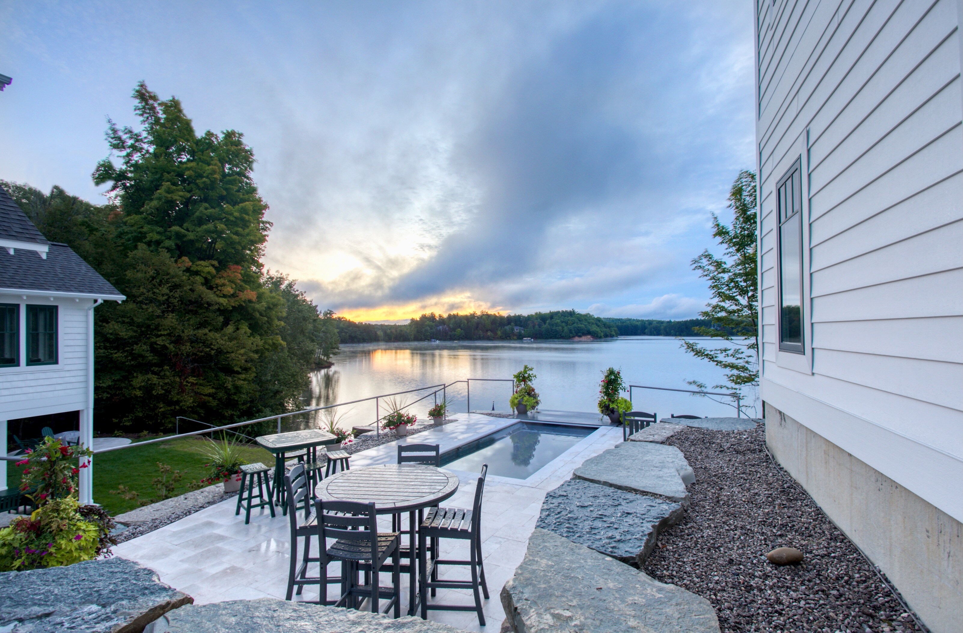 Property Image 1 - 🏞️ Lakemore Resort - New Luxury Navy Home w/ Infinity Hot Tub