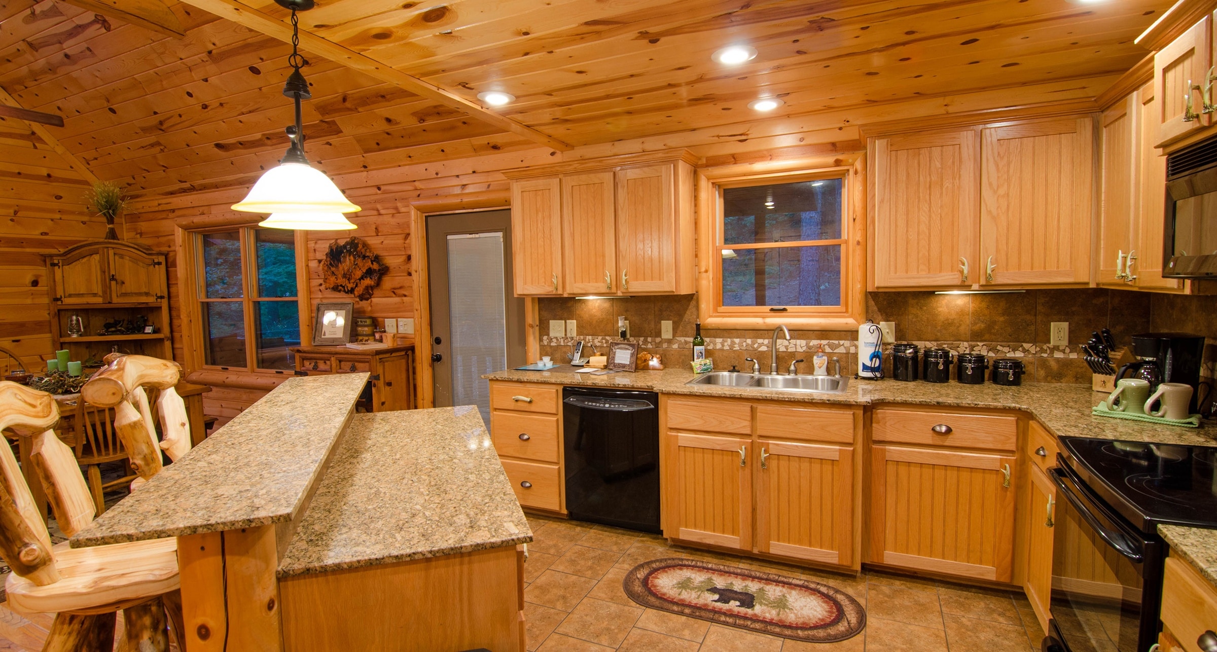 Property Image 1 - Denali Private Cabin includes  Hot Tub, and Stone Pizza Oven