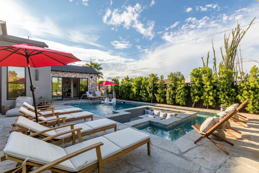 Lounge or relax by the pool