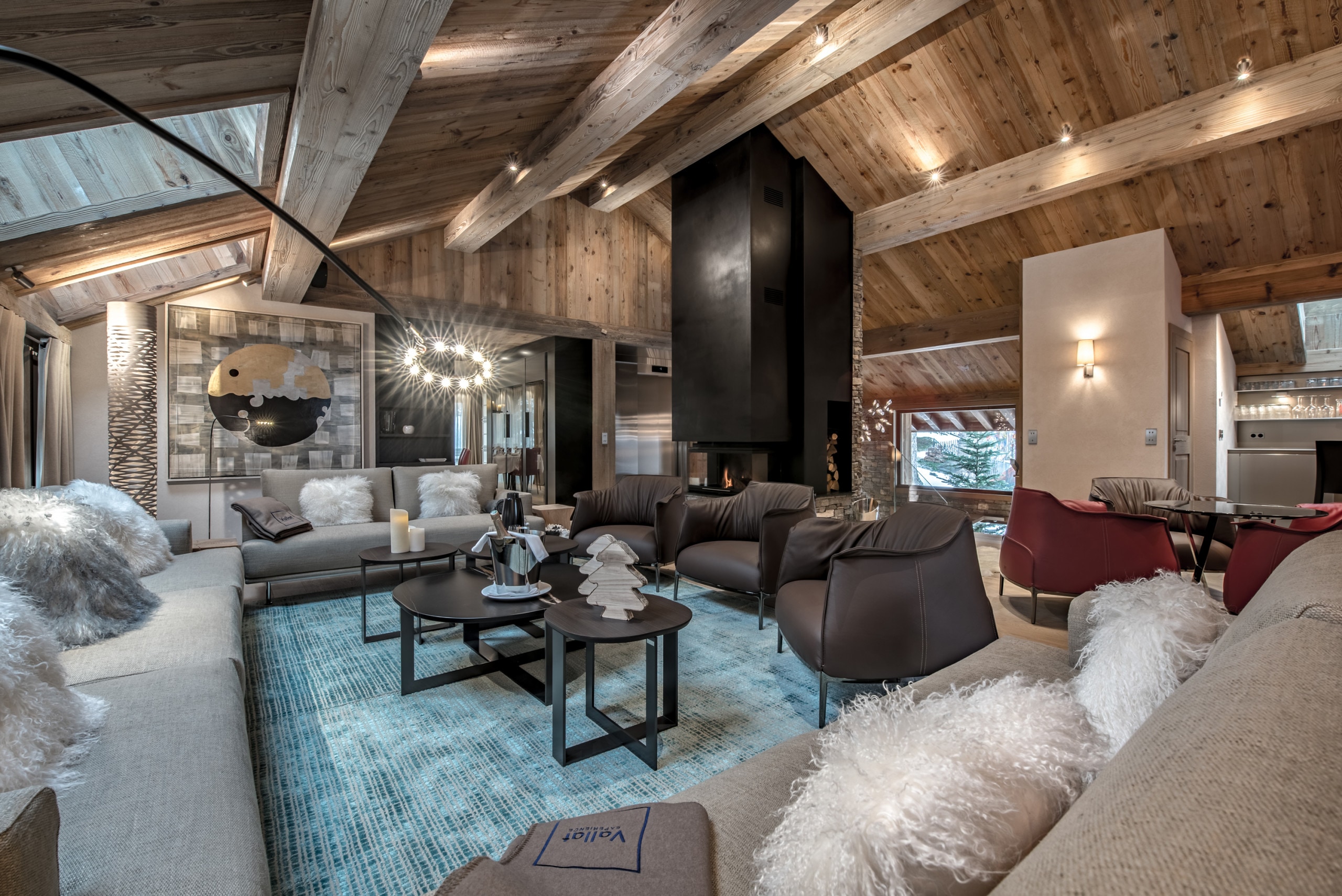 Property Image 1 - SKI In and Out, Luxury 6 bedrooms chalet in Meribel with Pirvate spa and Game room- 12 pax