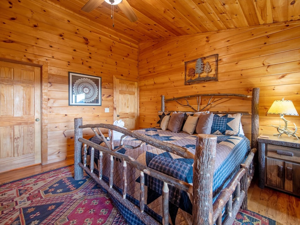 Aska Bliss- Upper level bed in the bedroom