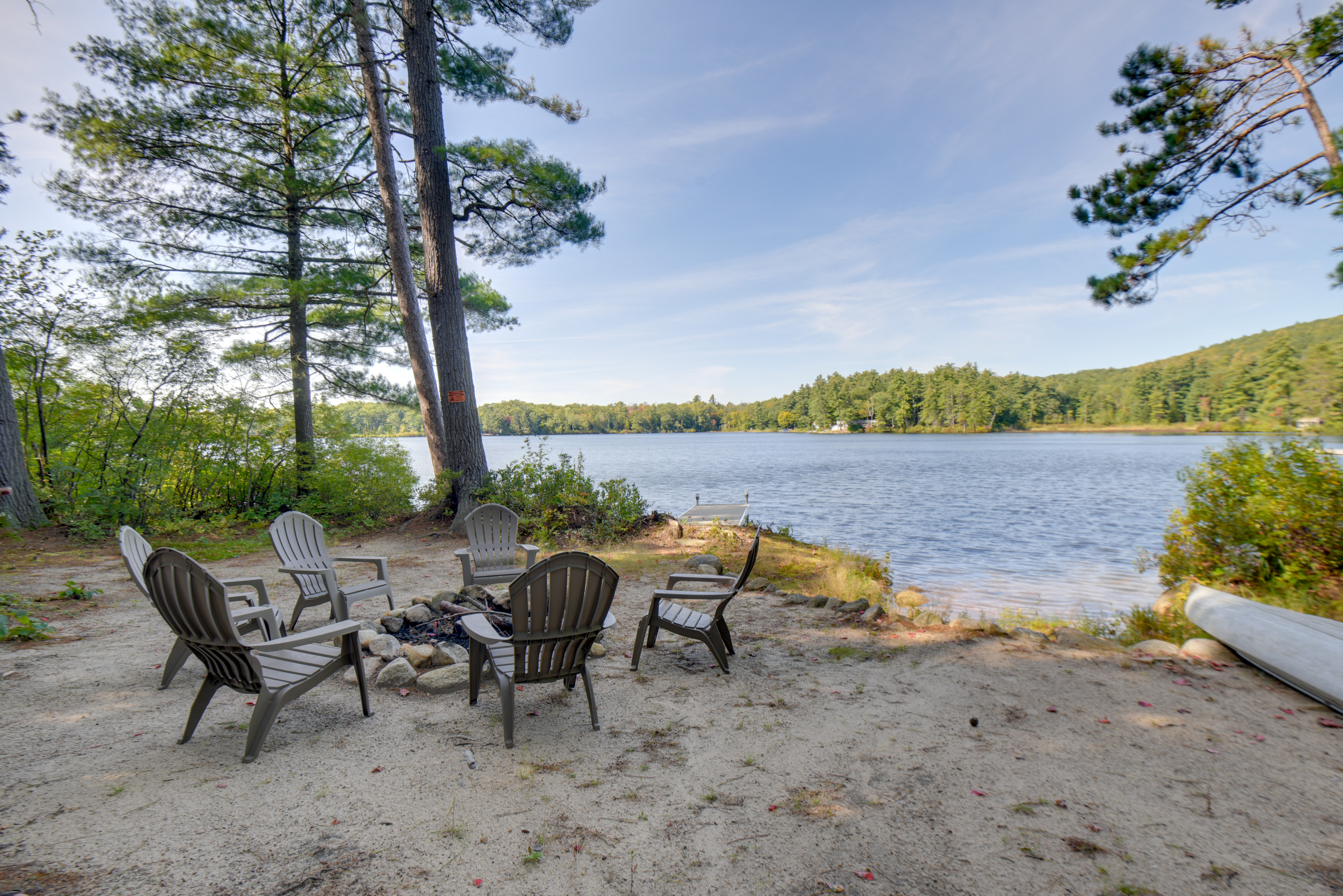 Property Image 1 - Waterfront New Durham Retreat: Swim Dock, Fire Pit