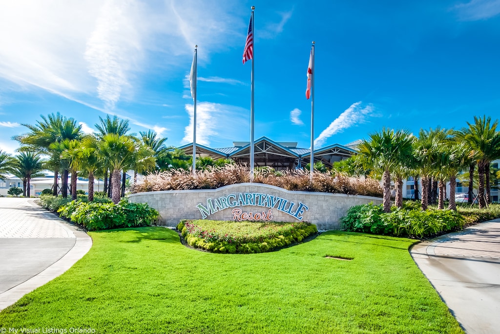 Margaritaville Resort entrance