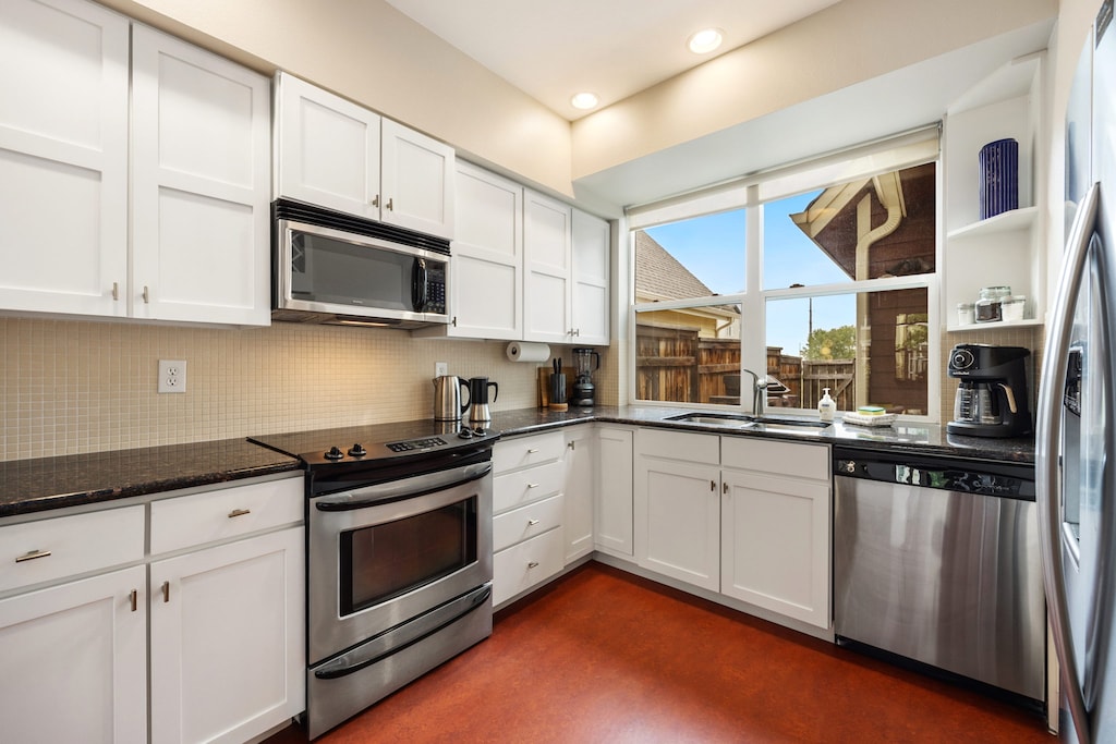 Kitchen with Stainless Steel Appliances