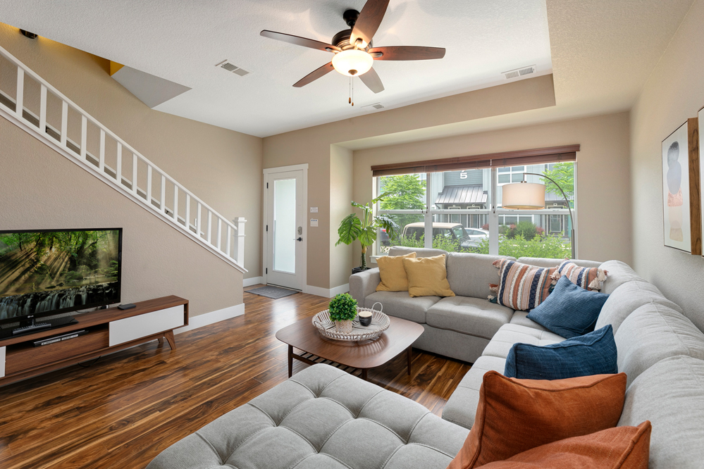 Front Entry | Bright and Cozy Living Area