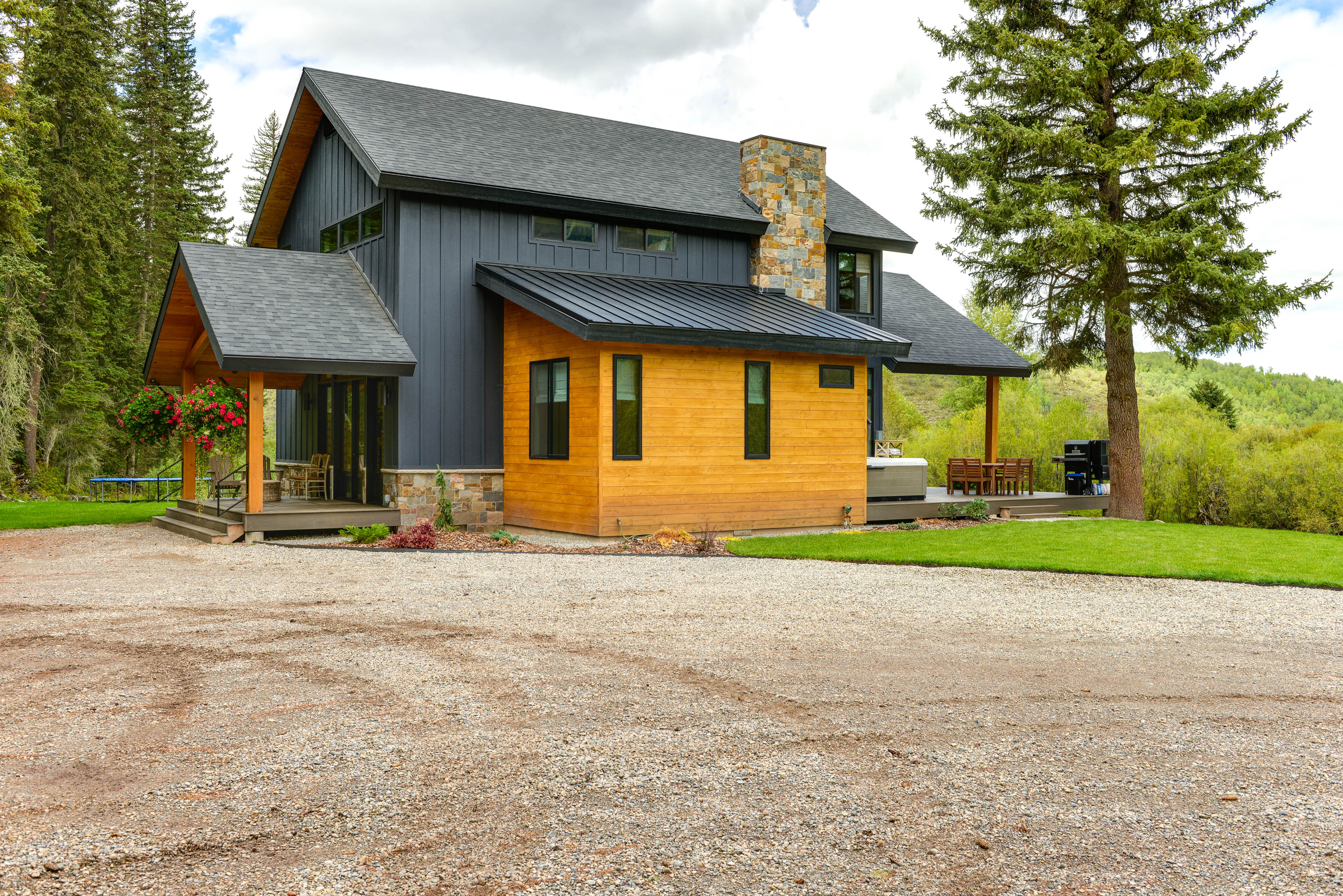 Property Image 2 - Modern Turnerville Cabin w/ Hot Tub & Scenic Views