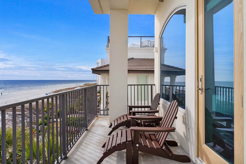 Relax on the balcony