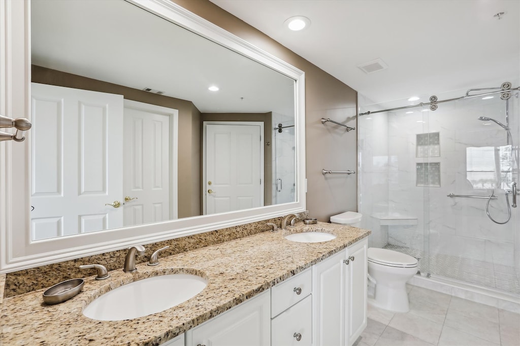 Renovated Master Bathroom at 5403 Hampton Place