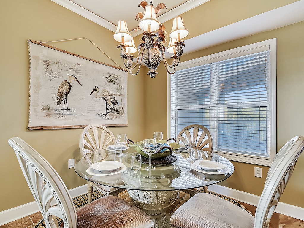 Dining Table with Seating for Four at 6406 Hampton Place
