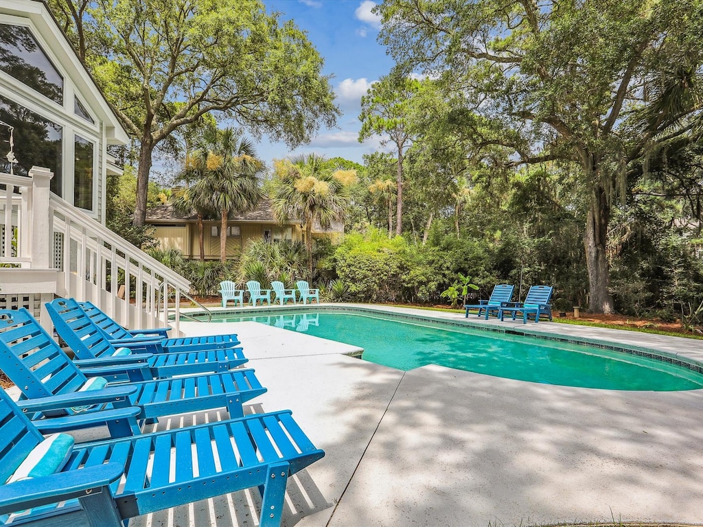 Private Pool at 185 Mooring Buoy