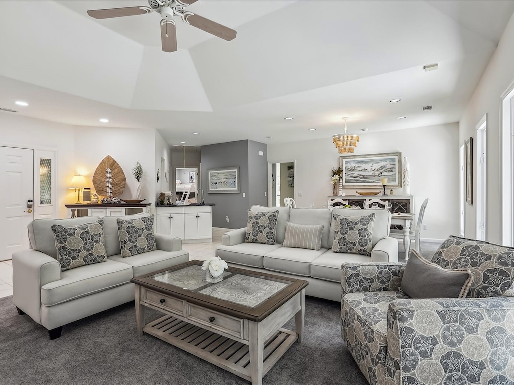 Living Room, Dining Area and Coffee Bar at 185 Mooring Buoy